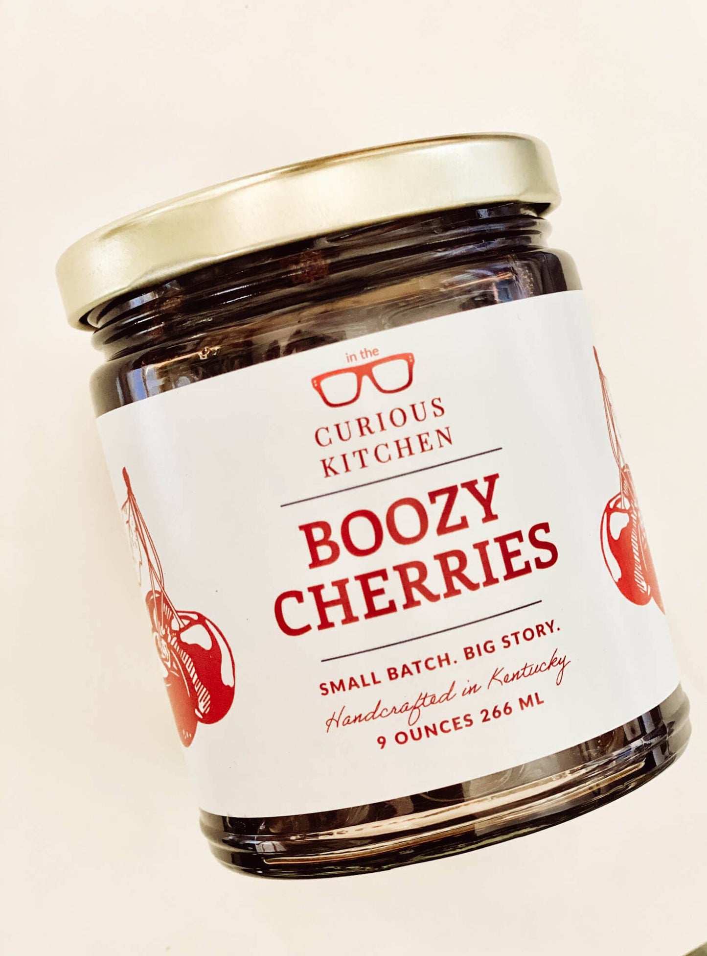 Boozy Cherries®
Bourbon Infused Cocktail Cherries