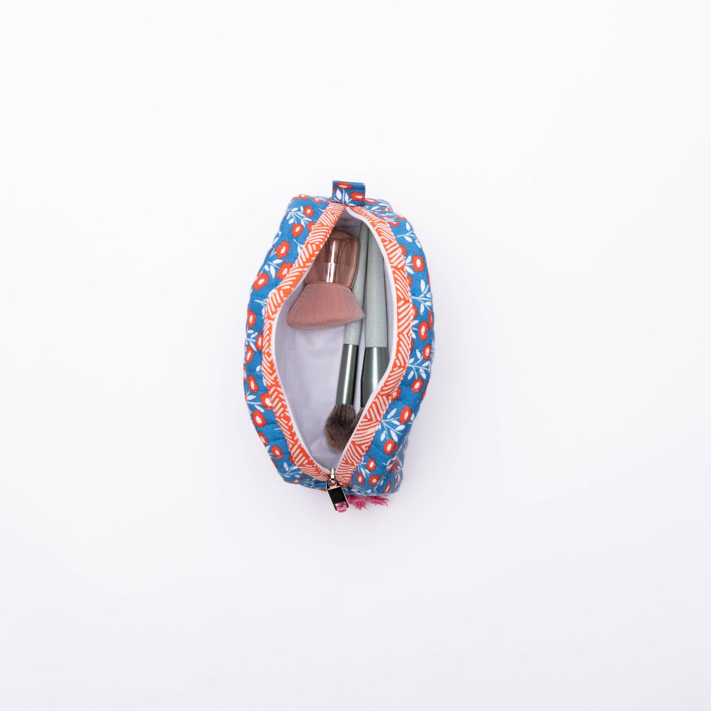 Hemlock Juliet Quilted & Lined Makeup Pouch