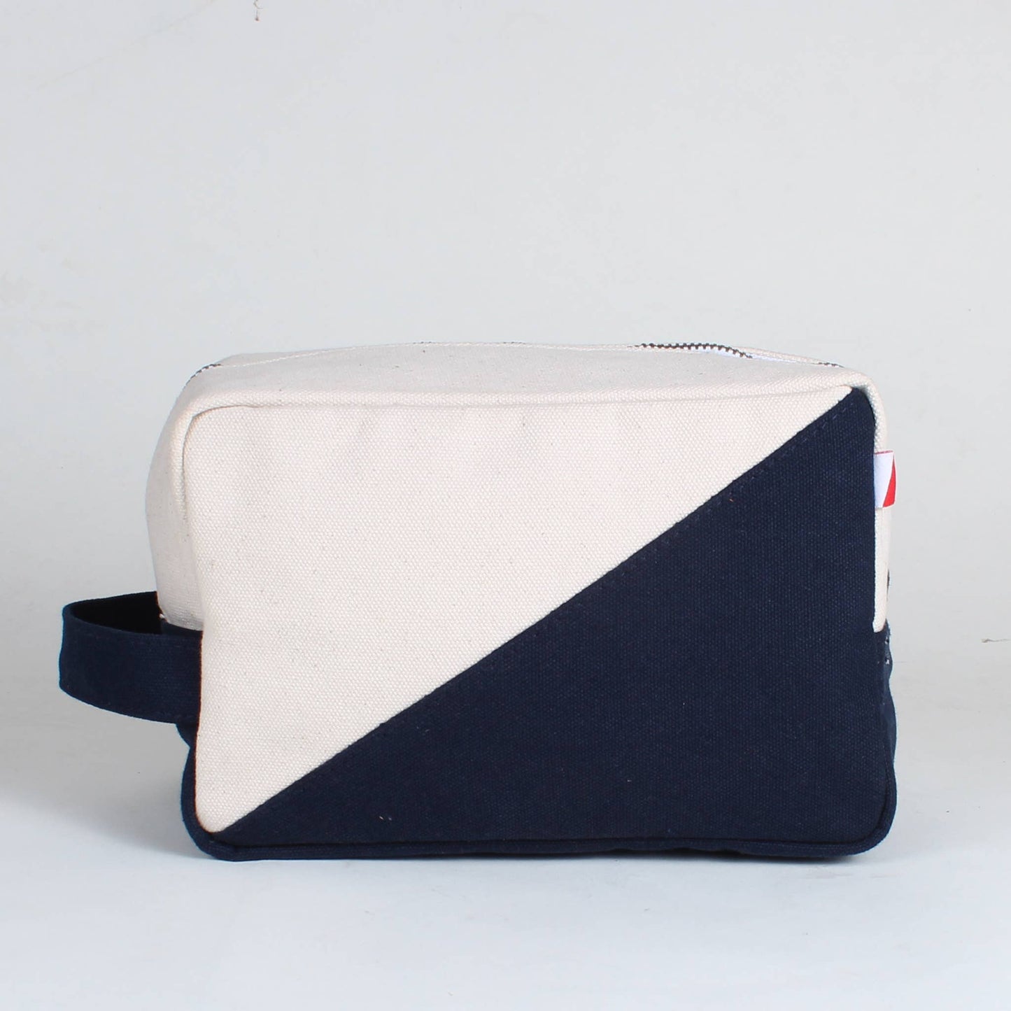 Contemporary Travel Accessories Canvas Toiletry Kits: Navy