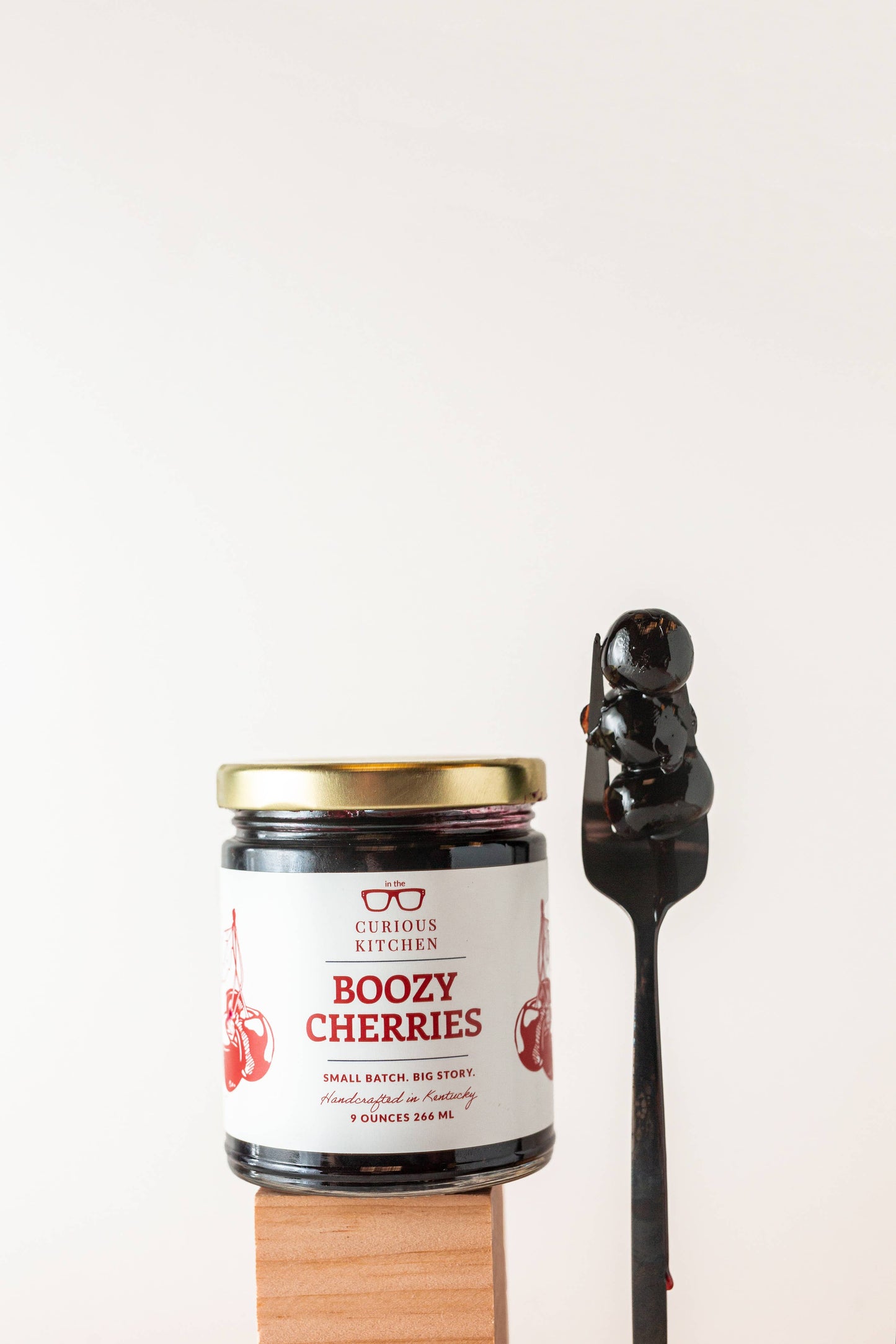 Boozy Cherries®
Bourbon Infused Cocktail Cherries