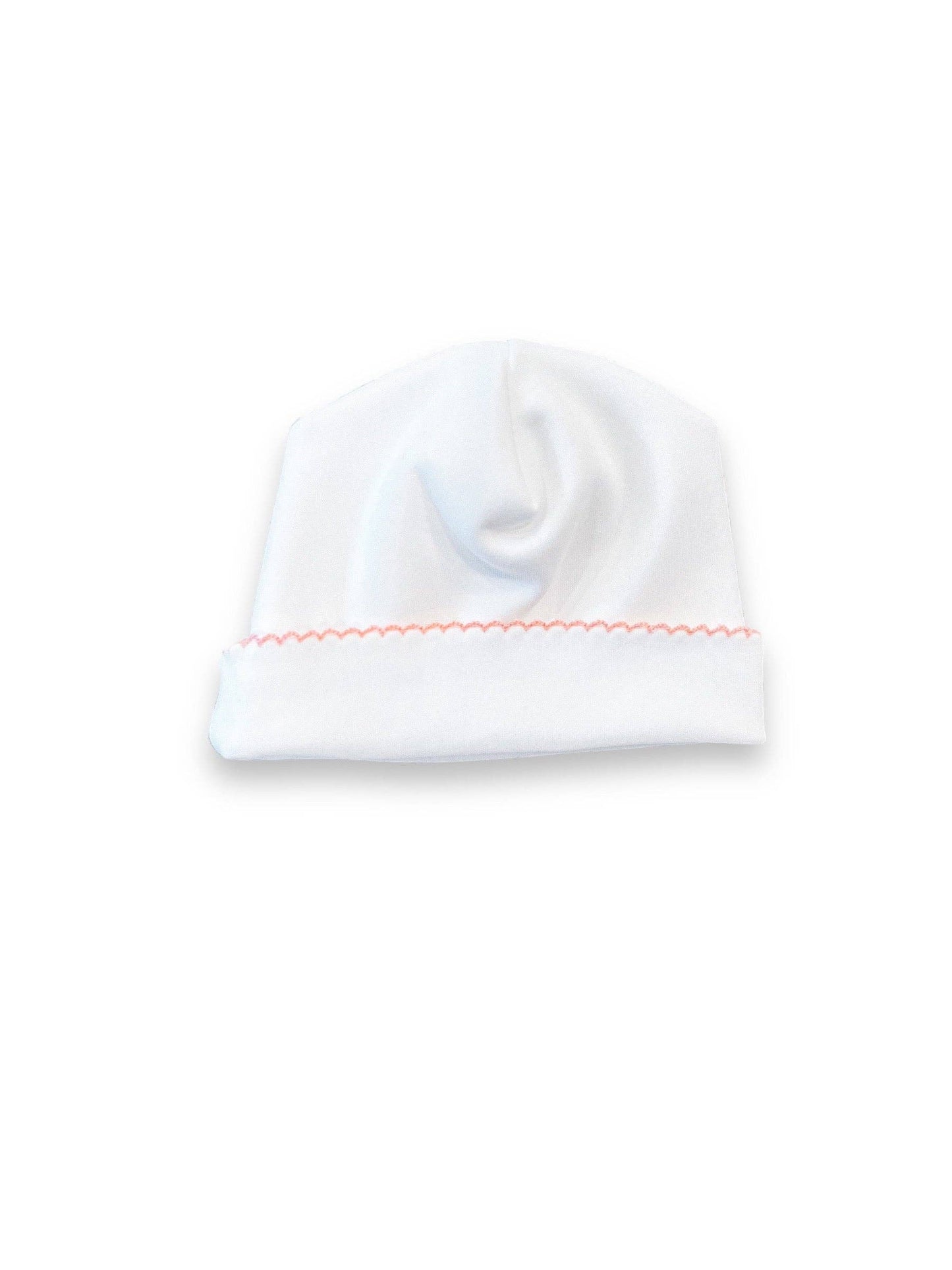 Picot Trimmed Hat: Pink