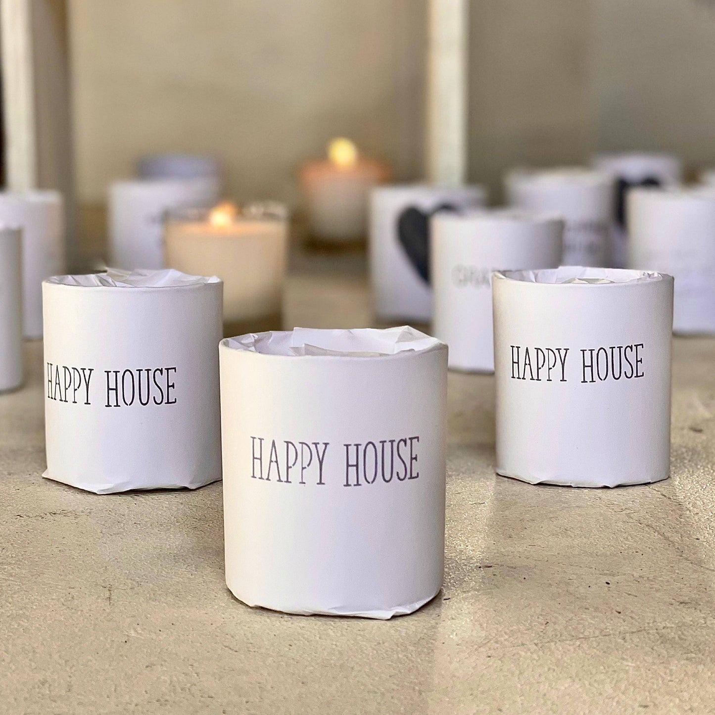 Happy House Candle