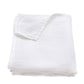 Muslin Swaddle Blanket (Pure White)