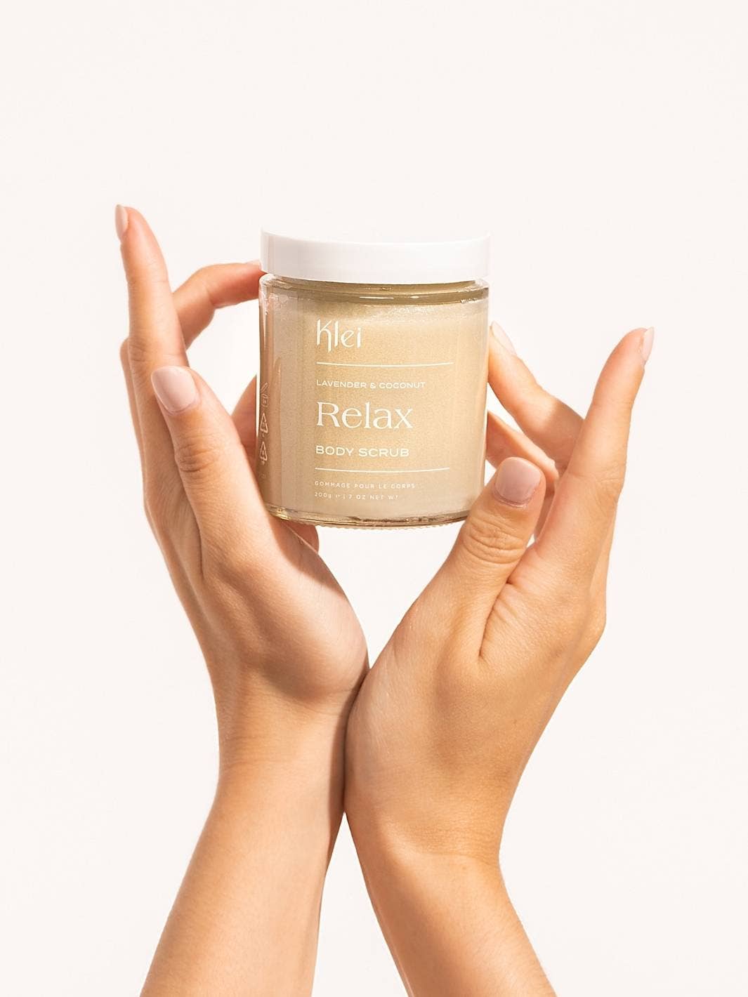 Relax Lavender & Coconut Natural Sugar Spa Body Scrub