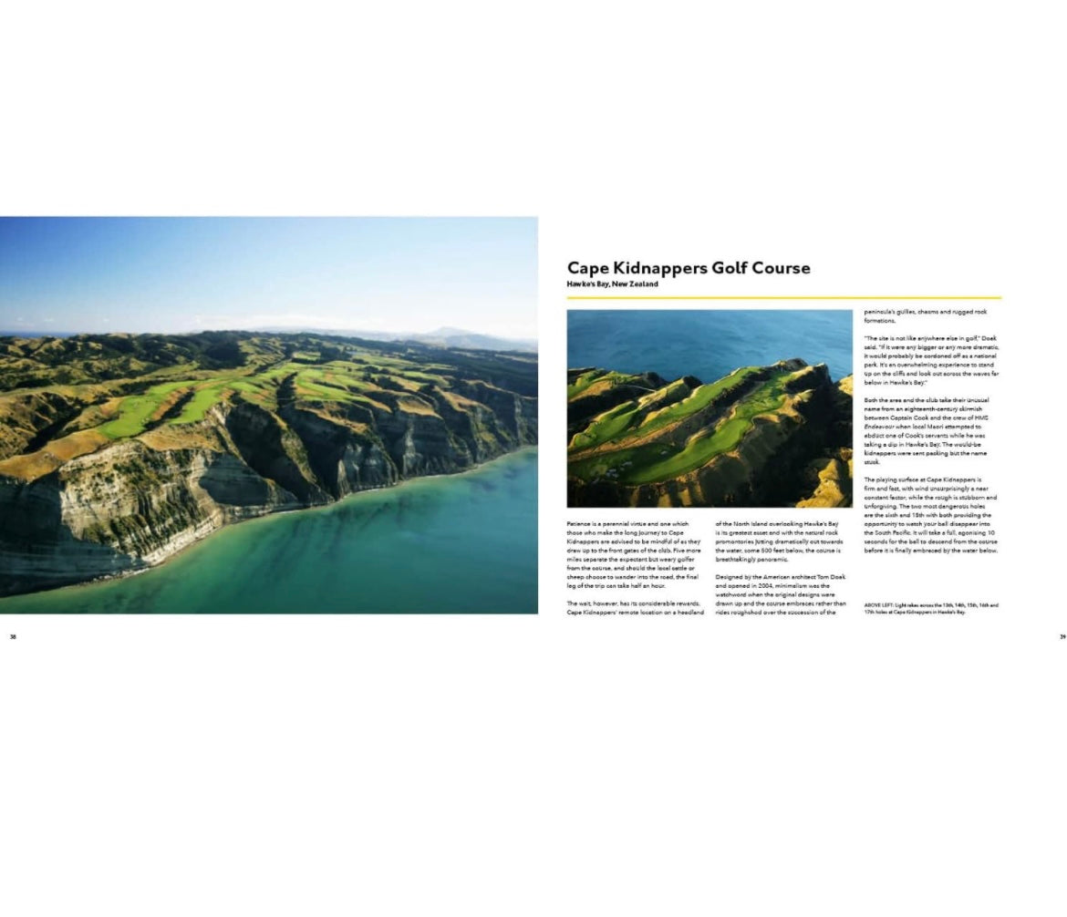 Remarkable Golf Courses Book by Ian Spragg