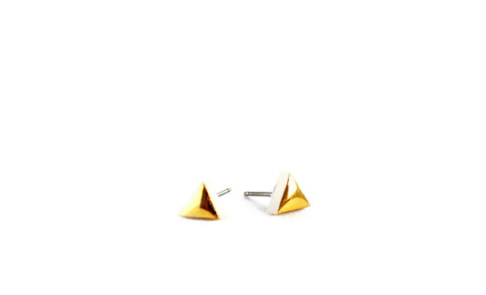 Triangle Stud Earrings by Jenna Vanden Brink