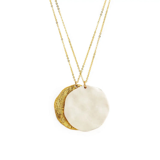 Sun and Moon Necklace by Jenna Vanden Brink