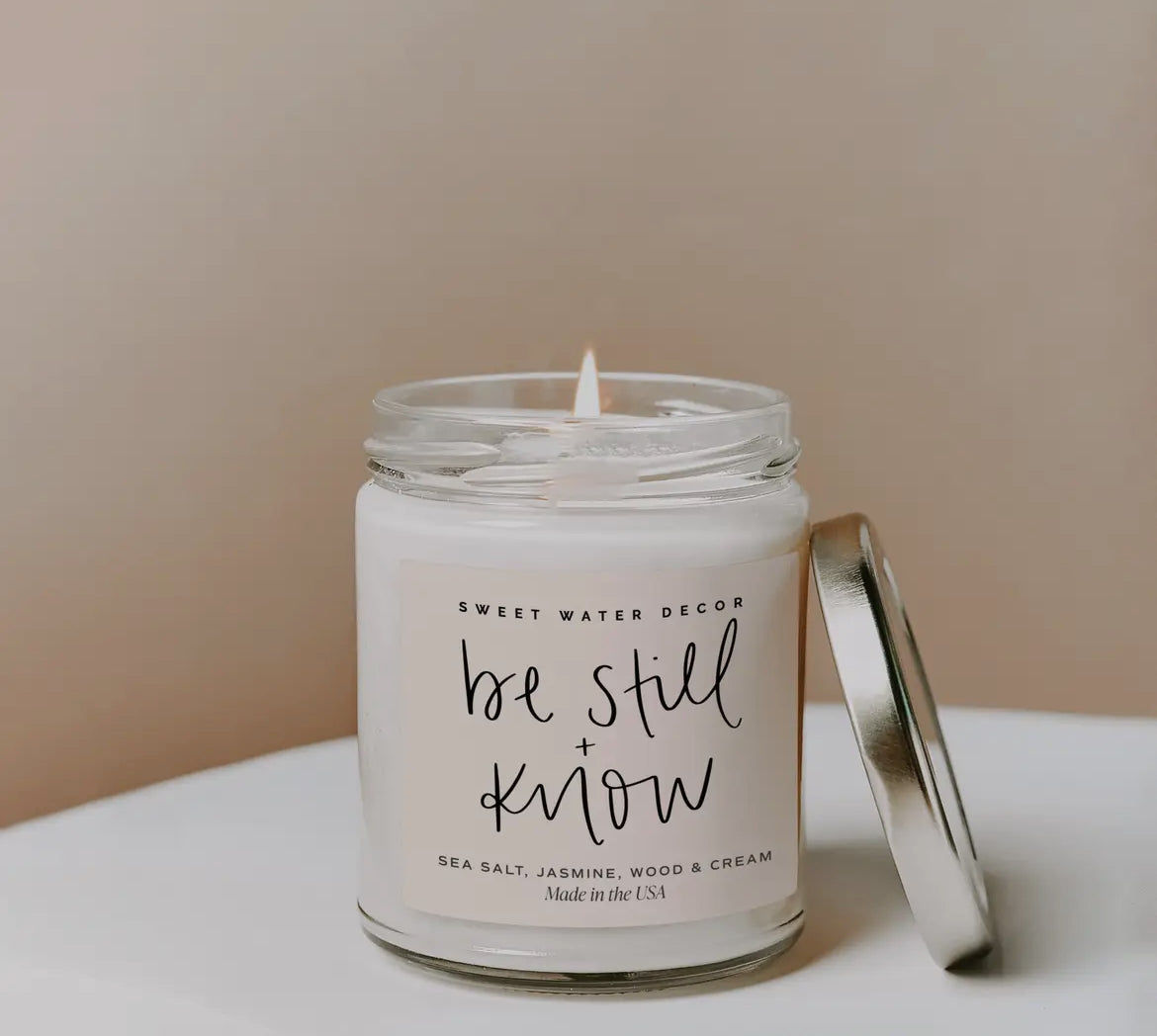 Be Still & Know Candle