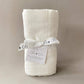Muslin Swaddle Blanket (Pure White)