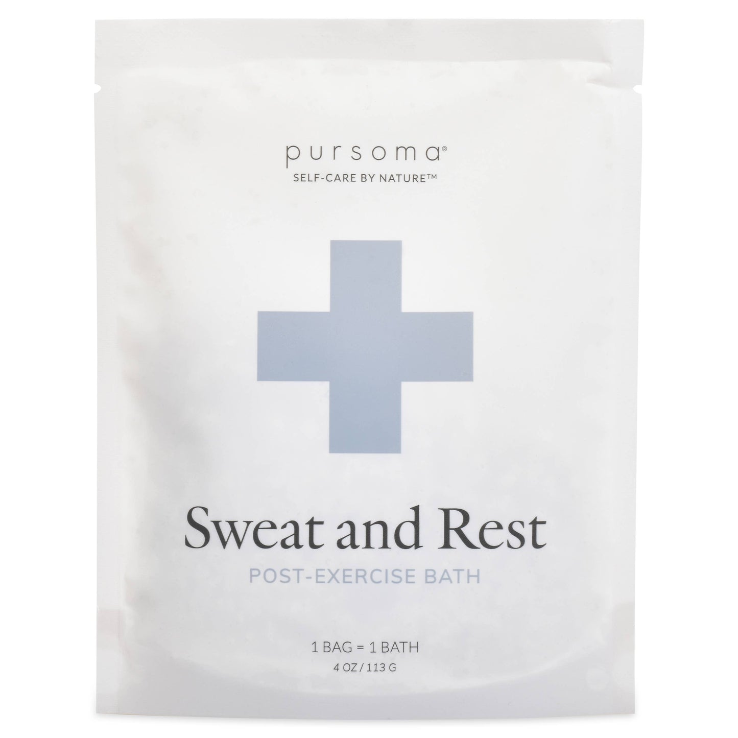 Sweat & Rest: 16 oz Post Workout Bath Recovery Salts