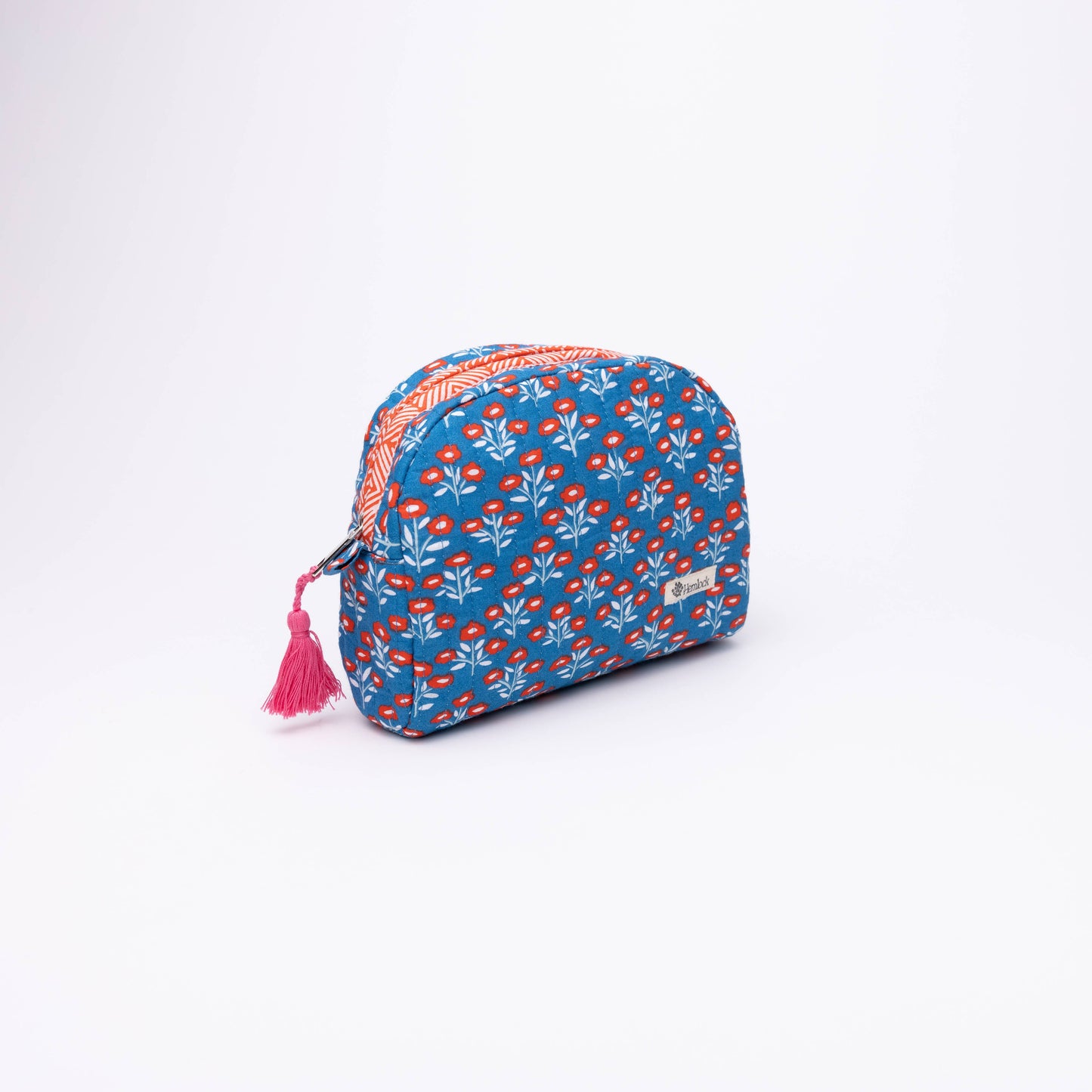 Hemlock Juliet Quilted & Lined Makeup Pouch