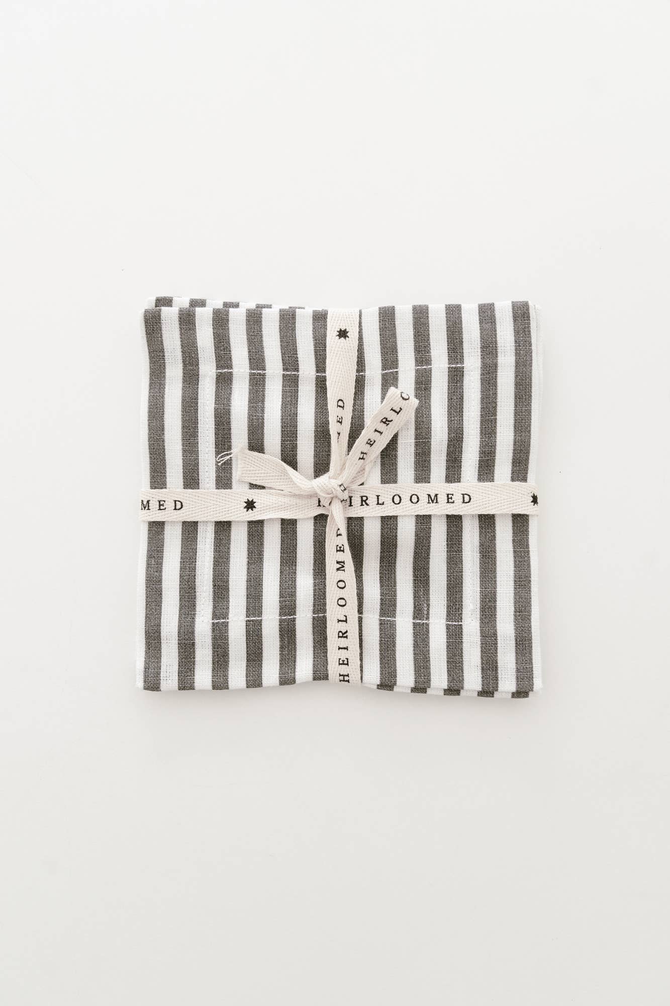 Linen Cocktail Napkin - Pewter