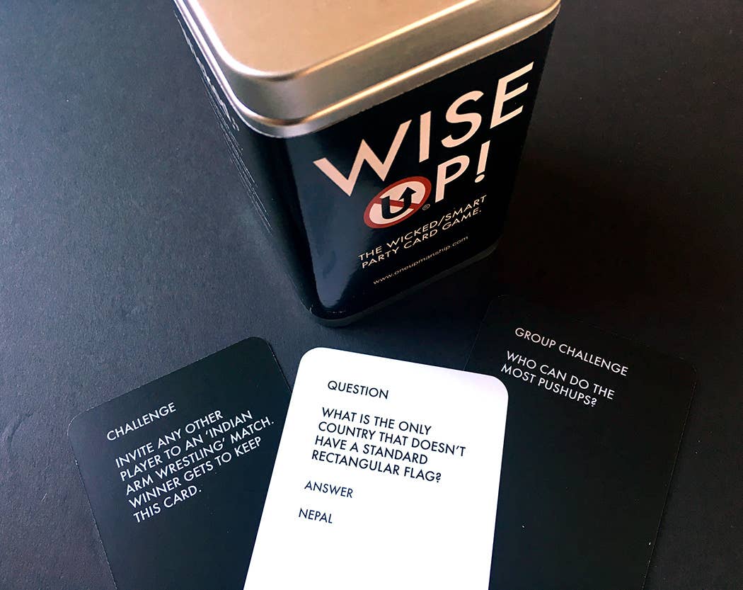 Wise Up! – The Wicked/Smart Party Card Game.