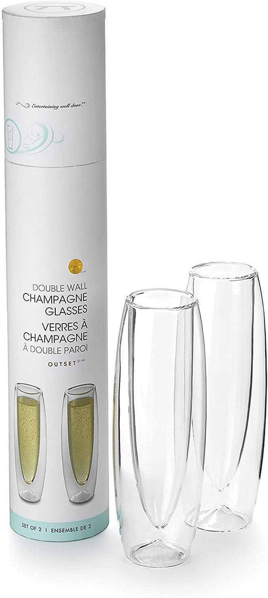 Champagne Flutes For Two
