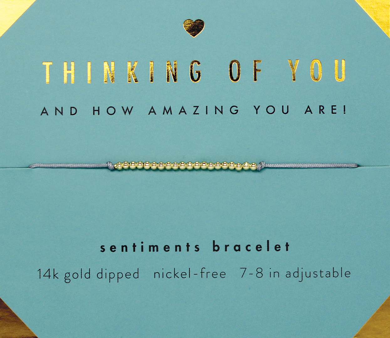 Thinking Of You Bracelet - GOLD