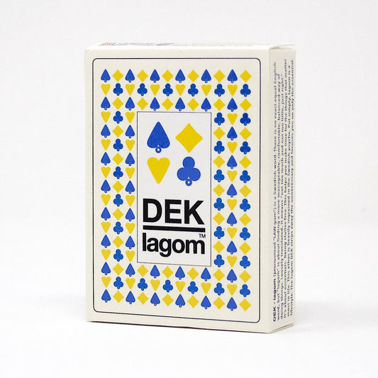 Playing Cards - DEK of Cards yellow & blue