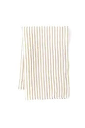 Tea Towel in Oatmeal Awning Stripe