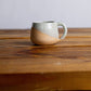 Handmade Espresso Mug/Tea Cup with handle- 4 ounces: Speckled white