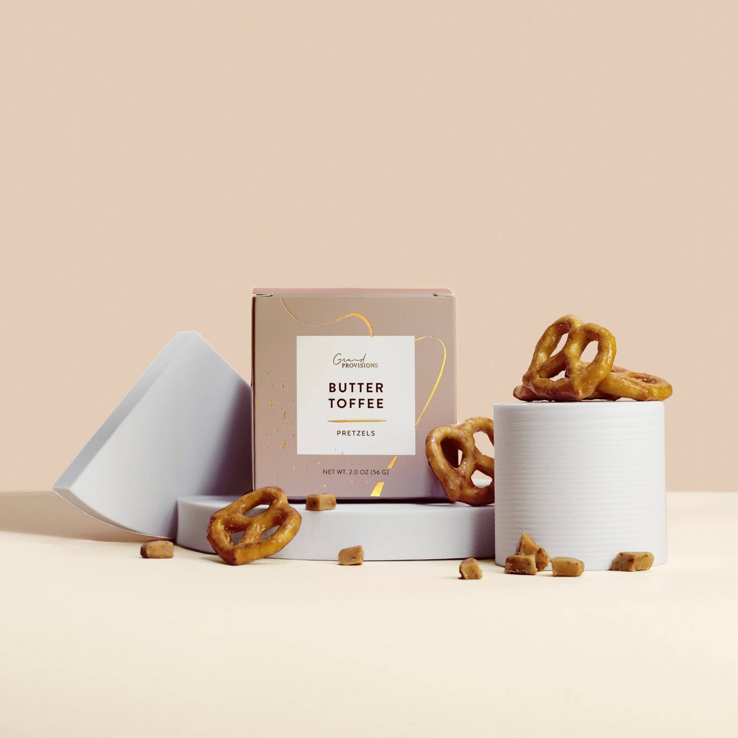 Butter Toffee Pretzels (2 oz)