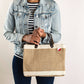Bodega Jute Tote Bag: Natural