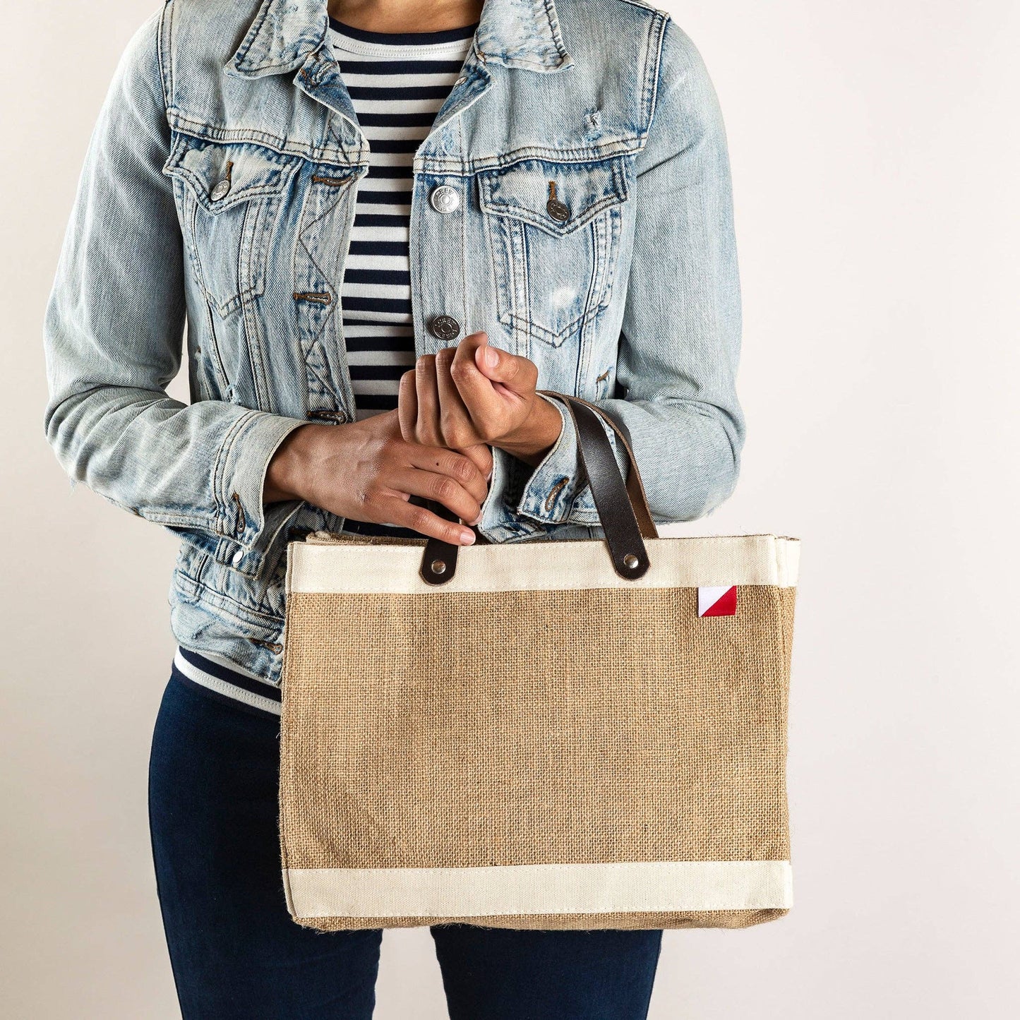 Bodega Jute Tote Bag: Natural