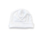 Picot Trimmed Hat: White