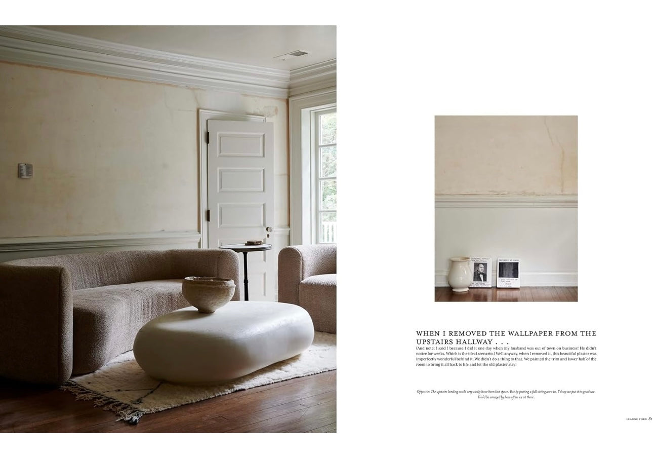 The Slow Down: For the Love of Home by Leanne Ford Coffee Table Book- Signed Copy