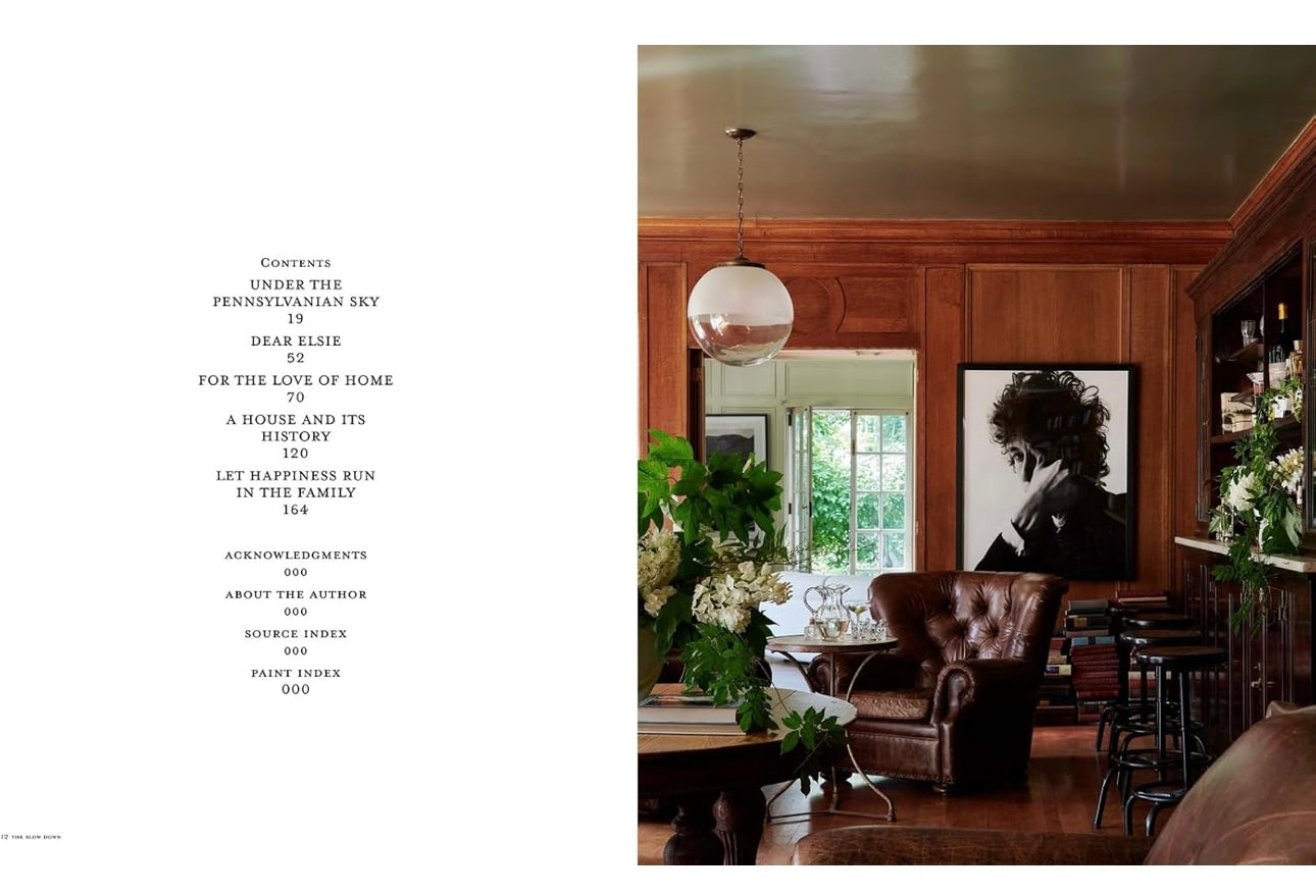 The Slow Down: For the Love of Home by Leanne Ford Coffee Table Book- Signed Copy