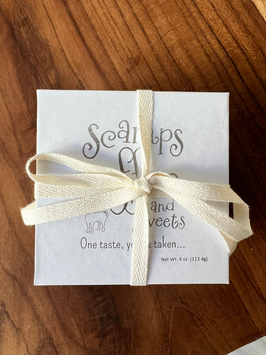 Scamps Dark Chocolate Toffee Box - 4 oz.