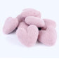 Felted wool mini heart - pink