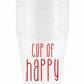 Cup of Happy Frost Flex Sleeve of 10 - Red