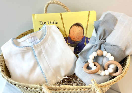Ten Little Fingers & Ten Little Toes Basket