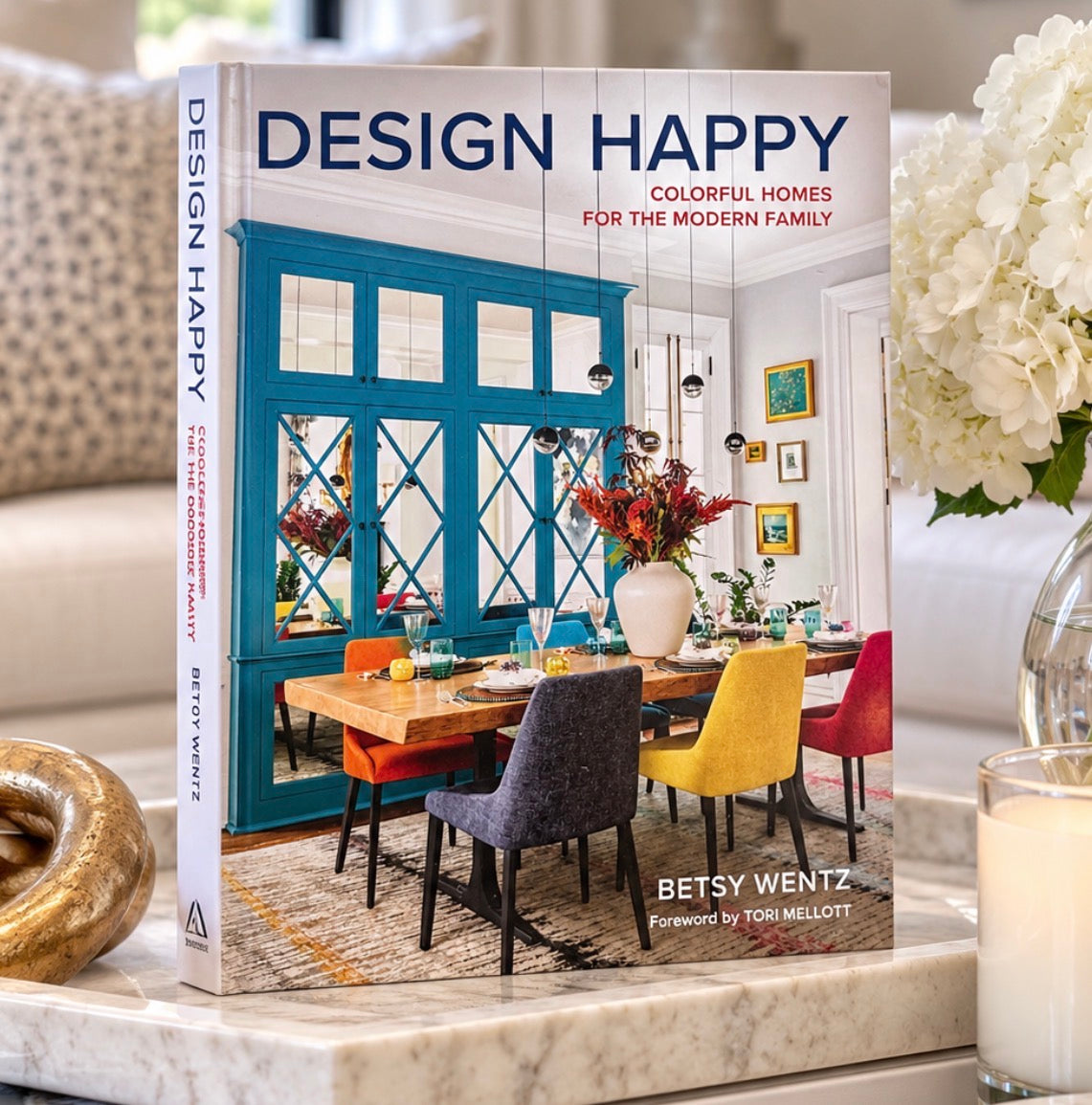 Design Happy: Colorful Homes Coffee Table Book