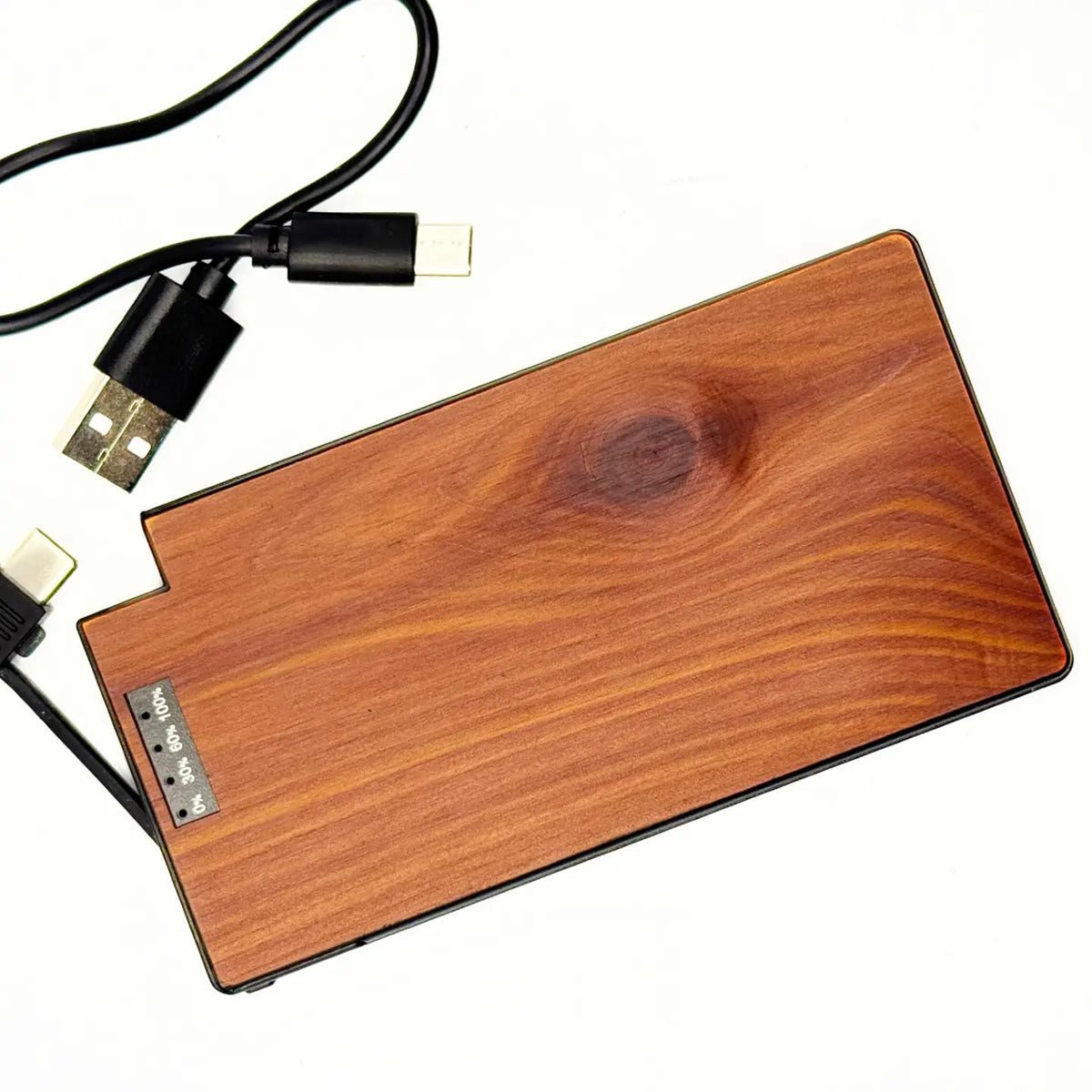Wooden Power Bank - Black Walnut