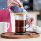 Glass/Wood French Coffee Press
