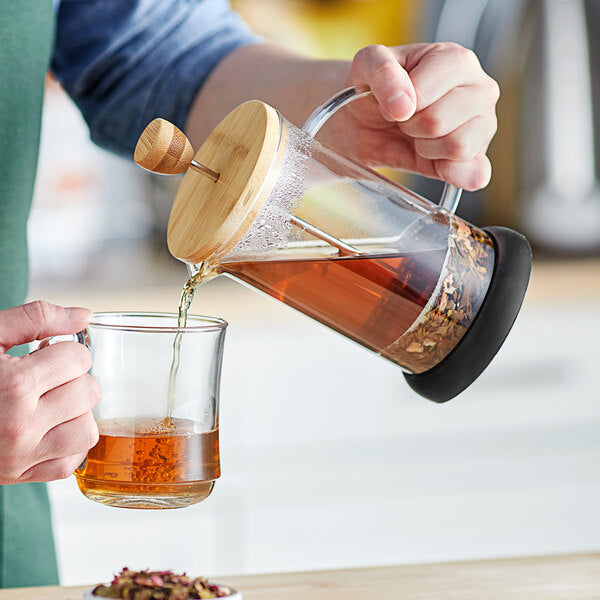 Glass/Wood French Coffee Press