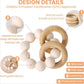 Ring Teether: Shifting Sand
