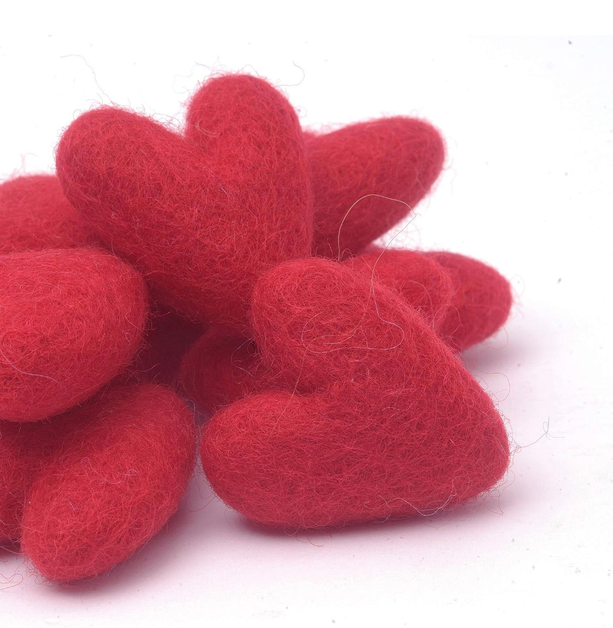Red Felt Heart