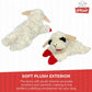 Lamb Chop Squeaker Toy for Pups