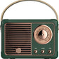Vintage Bluetooth Speaker: Green