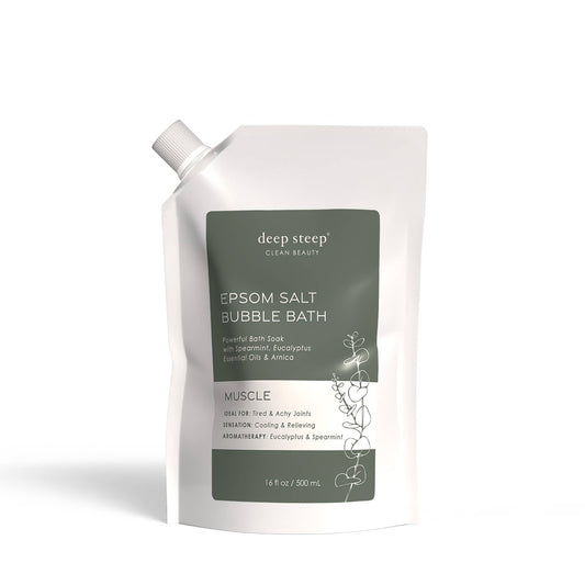 Epsom Salt Bubble Bath - Muscle 16 fl oz 