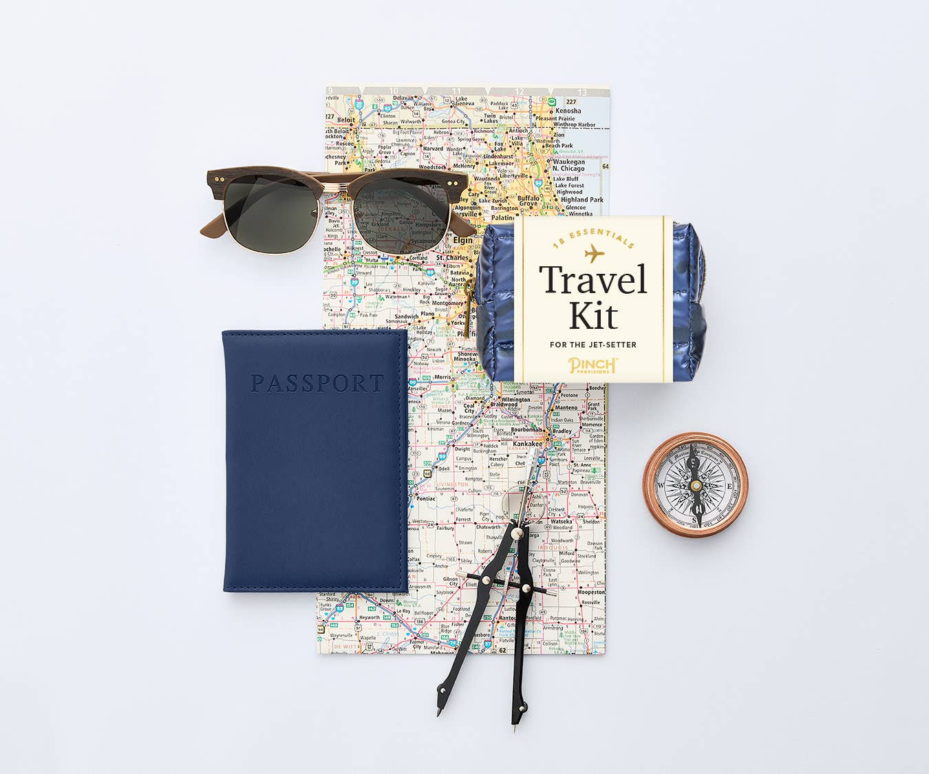 Travel Kit | Puffer: Navy