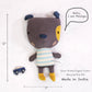 Phillipe Big Head Dog Organic Cotton Stuffed Animal Baby Kid Toy