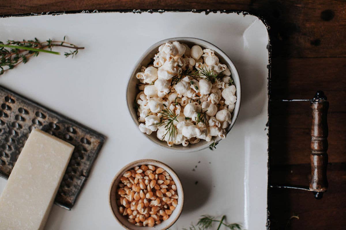 Microwave Popcorn on the Cob
