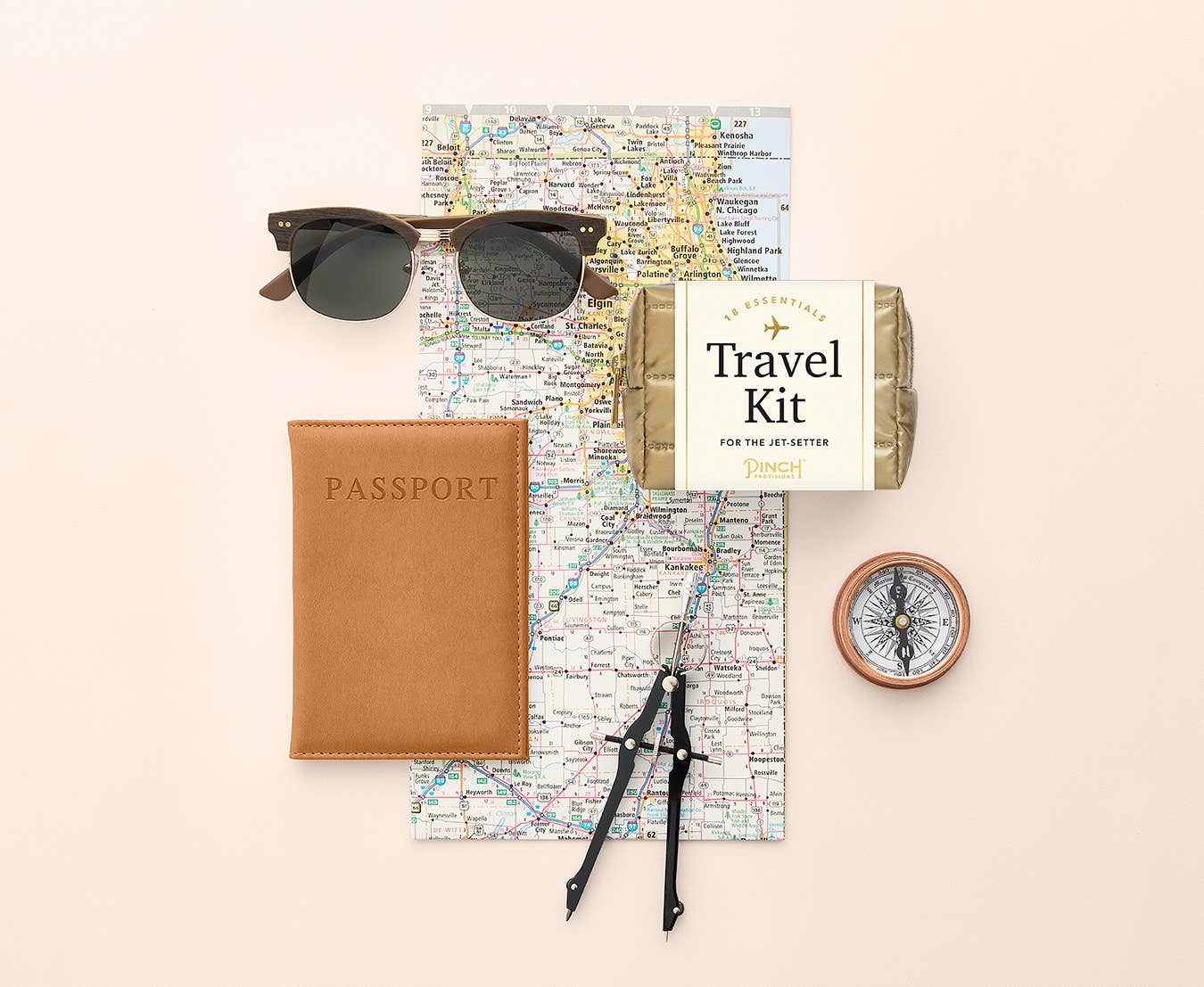 Travel Kit | Puffer: Bronze