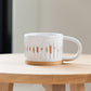Handmade Fluted Clay Mug