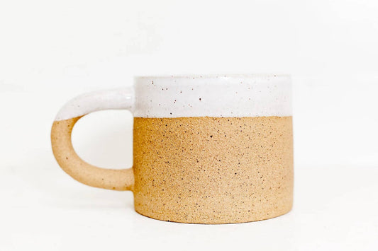 Handmade Dipped Clay Mug